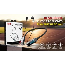 سماعه بلوتوث لاسكي KIN SPORT WIRELESS EARPHONES