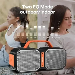 - أسود مكبر صوت بلوتوث محمول BUGANi M83 بوغاني BUGANI M83 Portable Bluetooth Speaker