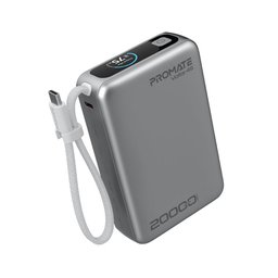 بنك طاقة بسعة 20000 مللي أمبير وقوة 45 واط 20000mAh power bank with 45W power
