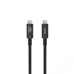 كابل بيانات ثندربولت WiWU Wi-C102 نوع C-C WiWU Wi-C102 Thunderbolt 5 C-C Data Cable