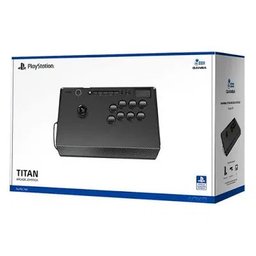 أركيد فايت ستيك كانبا تايتان الاحترافي بمكونات سانوا اليابانية لبلايستيشن 5 Qanba Titan Arcade Fight Stick