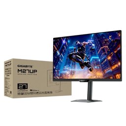 شاشة ألعاب جيجابايت M27UP مقاس 27 بوصة بدقة 4K ومعدل تحديث 160Hz GIGABYTE M27UP 27" 4K UHD 160Hz SS IPS Gaming Monitor