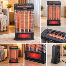 صوبة كهربائية كوارتز أمبيانو. AMBIANO Electric Quartz Heater.