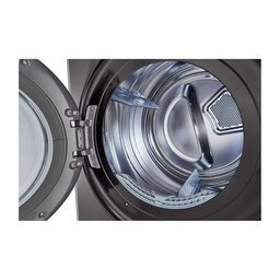 غسالة + مجففة الجي ووش تاور 25 كغم سلفر LG washer dryer is an integrated washing tower