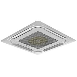 سبلت هايسنس كاسيت سقفي سعة 4 طن مع تقنية Inverter والتحكم الرقمي بشاشة عرض Hisense 4 Ton Ceiling Cassette Air Conditioner with Inverter Technology and Digital Control