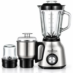 خلاط إمبليم الإلكتروني 3 في 1 موديل EM B15S Embleme 3-in-1 Blender EM B15S