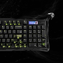 لوحة مفاتيح GravaStar Mercury K98 Pro الميكانيكية اللاسلكية – أسود فانتوم (GSK98PRO-GM) GravaStar Mercury K98 Pro Wireless Mechanical Gaming Keyboard – Phantom Black (GSK98PRO-GM)