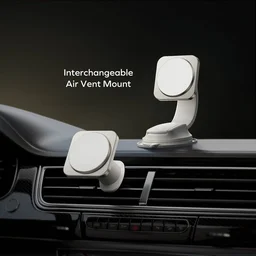موماكس 2. 2 حامل سيارة مغناطيسي للشحن اللاسلكي Momax Q2.Mag MountQi2 Magnetic Wireless Charging Car Mount