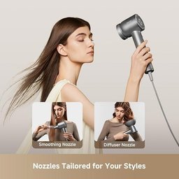 دريمي مجفف شعر Hair Glory Mix عالي السرعة-فحمي Dreame Hair Glory Mix High-Speed ​​Hair Dryer - Charcoal