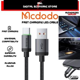 MC USP-A TO Micro with LED Cable 1m كيبل MC USP-A TO Micro with LED Cable 1m كيبل