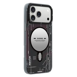 كفر آيفون 18 برو ماكس من يونغ كِت بتصميم إلكتروني مع ماك سيف iPhone 18 Pro Max YOUNGKIT Futuristic MagSafe Case