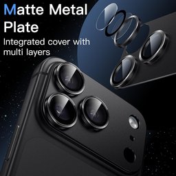 حماية عدسات كاميرا آيفون 18 برو ماكس iPhone 18 Pro Max Metal Camera Lens Protector