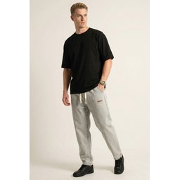 بنطلون جينز رجالي بقصة مريحة Baggy 30073 - لون حجري Men's Relaxed Fit Baggy Jeans 30073 - Stone Wash