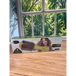 فرشاة تجفيف وتصفيف الشعر بالهواء الساخن سالون 2400 – موديل MO-7055 MOEHAIR Pro Extreme Hot Air Brush Styler MO-7055 – Salon 2400, Aluminium Alloy