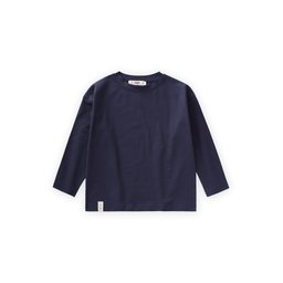 تيشيرت أطفال أساسي موسمي قطن 100% - أزرق داكن (8-12 سنة) Seasonal Basic T-Shirt for Kids 100% Cotton - Navy Blue (8-12 Years)
