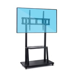 ستاند تلفزيون أرضي للشاشات من 50 إلى 100 إنج، يتحمل وزن 150 كغم TV Floor Stand for 50–100 Inch Screens, 150kg Load Capacity