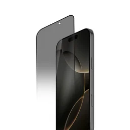 موماكس لاصق شاشة للخصوصية ايفون 17 و 17 برو (أسود) Momax GlassPro+ Anti-spy HD Tempered Glass iPhone 17 & 17 Pro (Black)