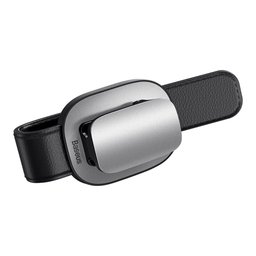 ماسك نظارات وكروت للسيارة بيسوس بلاتينوم يركب على الحاجب الشمسي Baseus Platinum Vehicle Eyewear & Card Clip Holder for Sun Visor