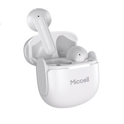 سماعات أذن لاسلكية Miccell مع تشغيل لمدة 5 ساعات Miccell wireless earbuds with 5 hours of playtime