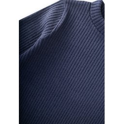 تونيك أطفال فضفاض كحلي 2-10 سنوات Kids' Draped Tunic 2-10 Years - Navy Blue