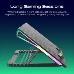 ستاند لابتوب مع مروحة تبريد Laptop stand with cooling fan