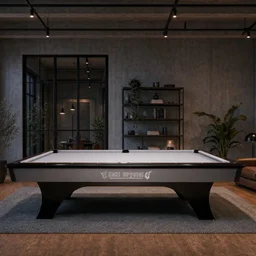 طاولة بلياردو أمريكي زكي الكريستال مقاس 9 قدم من زكي بلياردو Zeki Crystal 9-Foot American Pool Table