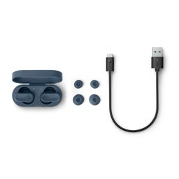 فيلبس TAT3509BL/97 سماعات لاسلكية إلغاء ضوضاء ANC + وتحكم باللمس باللون الازرق Philips TWS TAT3509BL/97 Hybrid ANC