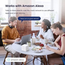 نظام تندا نوفا MW6 مكون من قطعتين Mesh Wi-Fi 5 بسرعة AC1200 مع منافذ Gigabit وتغطية تصل إلى 200 متر مربع Tenda Nova MW6 (2-Pack) AC1200 Whole Home Mesh Wi-Fi 5 System with Gigabit Ethernet Ports
