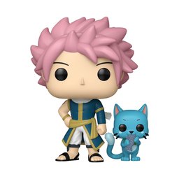 بوب! فينيل فيجر رقم 2285 – ناتسو وهابي من أنمي فيري تيل Funko POP! Animation #2285 Fairy Tail – Natsu and Happy