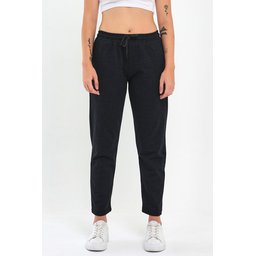 بنطال رياضي نسائي كلاسيكي بجيوب - أنثراسيت Women's Classic Pocketed Sweatpants - ANTHRACITE