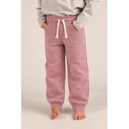 طقم رياضي أطفال مضلع بجيب - ليلكي (2-9 سنوات) Ribbed Pocket Tracksuit for Kids - Lilac (2-9 Years)