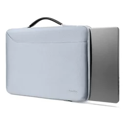 تومتوك - حقيبة لابتوب Defender-A22 مقاس 16 انج - أزرق ضبابي Tomtoc Defender-A22 Laptop Briefcase 16 Inch Mist Blue