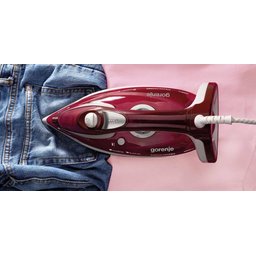 مكواة بخارية جورنجي 3000واط أحمر Gorenje steam iron