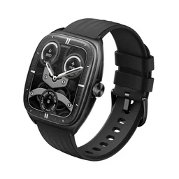 موماكس ساعة كورفكس (أسود) 1-WEAR Curvex Smart Watch (Black)