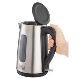 بلاك +ديكر JC455-B5 غلاية ماء من الستانلس ستيل بسعة 7 لتر، قدرة 2200 واط Black & Decker JC455-B5 7 Litres Stainless Steel Kettle 2200W