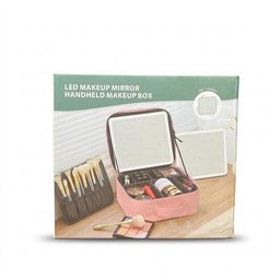 حقيبة مكياج مع مرآة وانارة Makeup Bag with Lighted Mirror