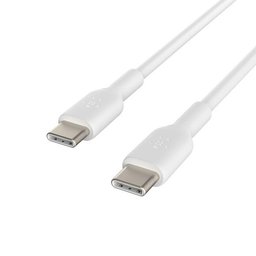 كيبل بوست جارج من يو إس بي-سي إلى يو إس بي-سي بطول ٢ متر BoostCharge USB-C to USB-C Cable 60W (2m, White)