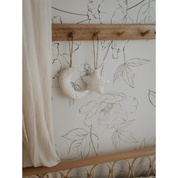 زينة باب بتصميم هلال - شكل قمر Moon Crescent Door Decoration - Moon Shape