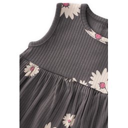 سالوبيت أطفال بنقشة - رمادي (0-3 سنوات) Patterned Baby Romper - Grey (0-3 Years)