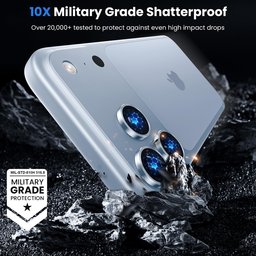 حماية عدسات كاميرا آيفون 18 برو / 18 برو ماكس iPhone 18 Pro / 18 Pro Max Camera Lens Ring Protector