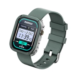 ساعة موماكس الذكية باللون الاخضر Momax 1-Wear+ Smart Watch (Green)