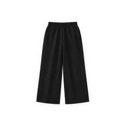 بنطلون أسود فضفاض للأطفال 6-12 سنة Kids' Loose Fit Trousers 6-12 Years - Black