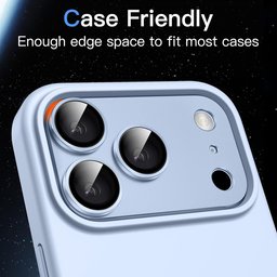حماية عدسات كاميرا آيفون 18 برو ماكس iPhone 18 Pro Max Metal Camera Lens Protector