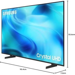 تلفزيون سامسونج الذكي 43 بوصة U8000H كريستال UHD بدقة 4K – موديل 2026 Samsung