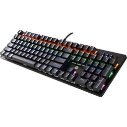 كيبورد ألعاب ميكانيكي اتش بي HP GK100F سلكي 104 مفاتيح – أسود HP GK100F Mechanical Gaming Keyboard - 104 Keys - Wired - Black