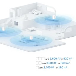 راوتر ديكو أكس 10 ثلاث قطع TP-Link Deco X10 AX1500 Wi-Fi 6 Mesh