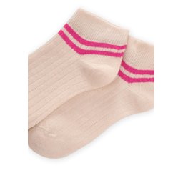 جوارب أطفال مخططة للكاحل من Zemin Ham، فوشيا، 5-12 سنة Zemin Ham Striped Ankle Socks for Kids, Fuchsia, Ages 5-12