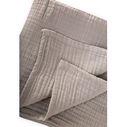 بطانية موسلين عضوية سادة 90x100 سم - لون فيزون Plain Organic Muslin Blanket 90x100 cm - Vizon