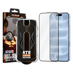 حماية شاشة آيفون 18 برو – غير لامع - مع أداة تثبيت iPhone 18 Pro Matte Screen Protector with Installation Kit