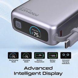 بنك طاقة بسعة 20000 مللي أمبير وقوة 45 واط 20000mAh power bank with 45W power